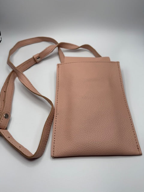 Ivy Phone Pocket - Leather Crossbody Pouch