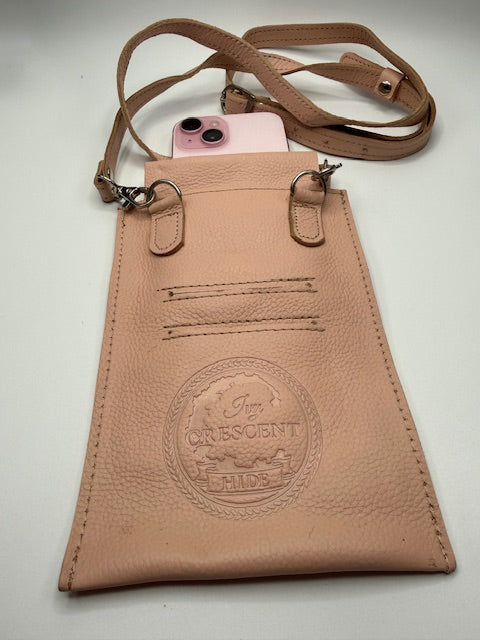 Ivy Phone Pocket - Leather Crossbody Pouch