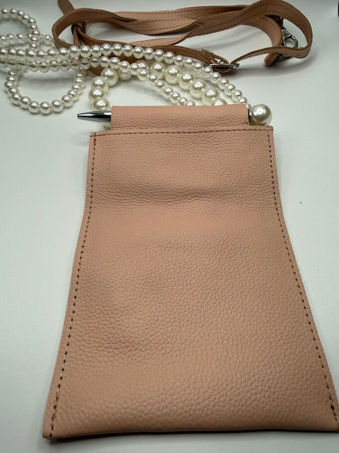 Ivy Phone Pocket - Leather Crossbody Pouch